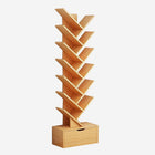 أرفف كتب خشبية مع درج Wooden Bookshelves