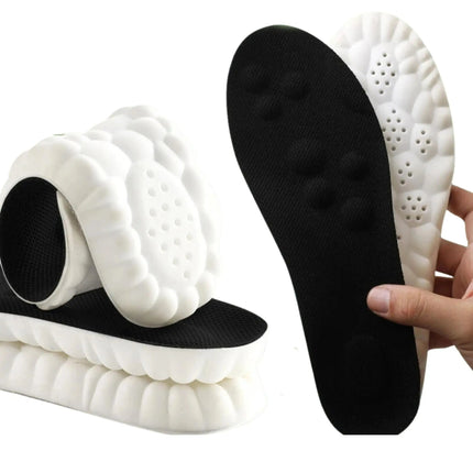 ضبان للأحذية طبي معالج للألم والتعرق 4D Latex Sport Insoles Super Soft High Elasticity 2961