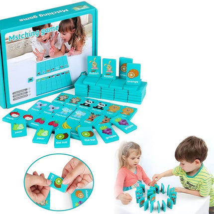 لعبة مطابقة الذاكرة التعليمية للأطفال Matching Game