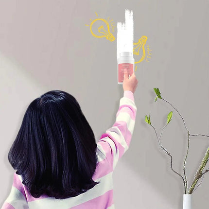 دهان لاتيكس ابيض لأصلاح الجدران ضد الماء 100 مل White latex paint to repair walls against water, 100 ml 2589