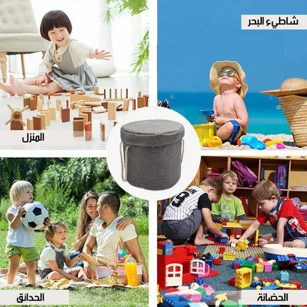 دلو وبساط لتخزين الالعاب 3222