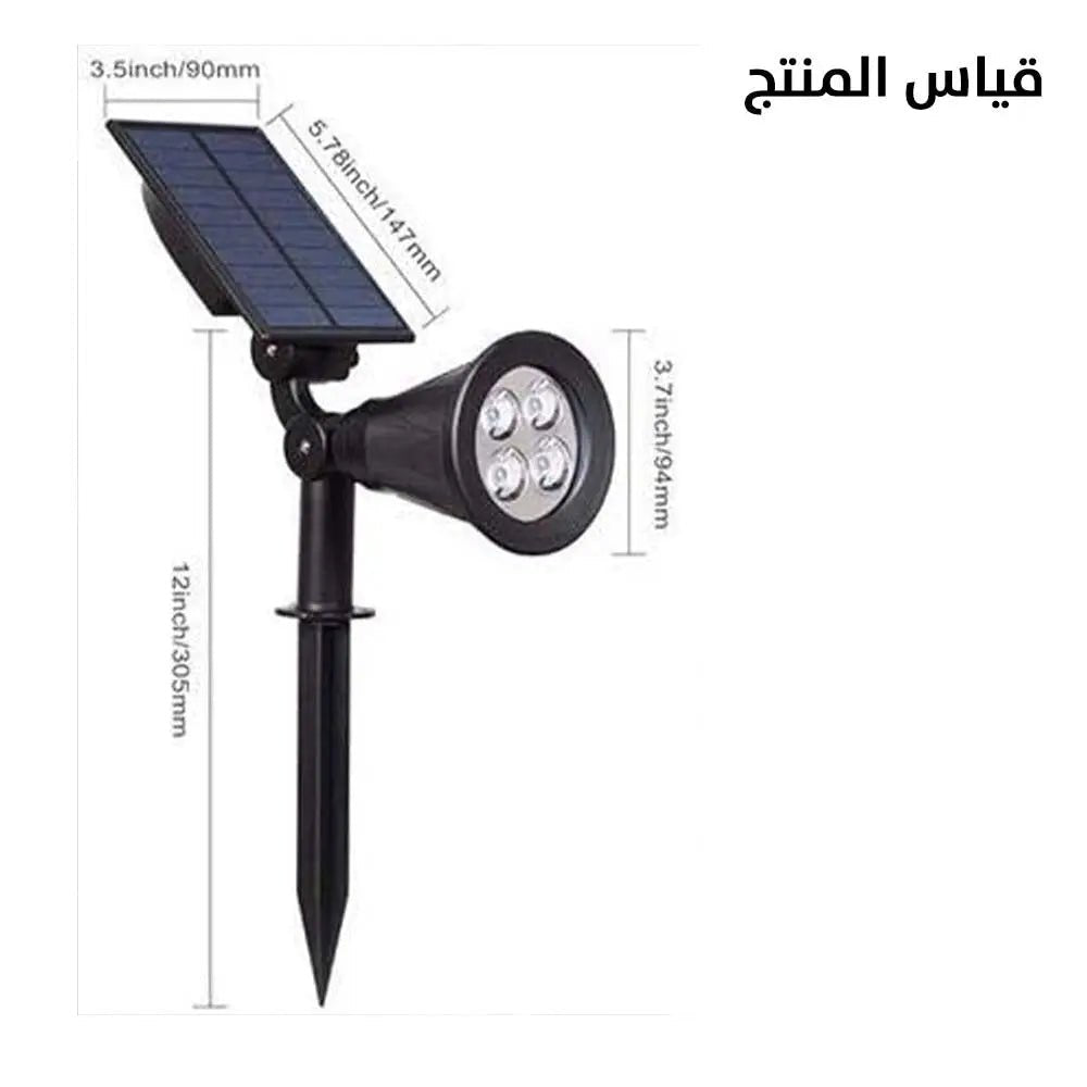 ضـوء للشجيرات صحراوي للحدائق يعمل بالطاقة الشمسية Outdoor Waterproof Solar Lawn Lamp 2591