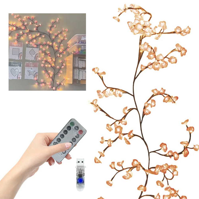 مصباح جداري على شكل شجرة زهور Flower Light