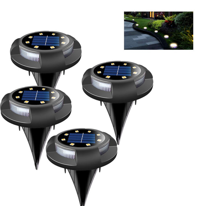 زينة حدائق إضاءة شمسية أرضية SOLAR OUTDOOR BURID LIGHTS  مستلزمات إضاءة