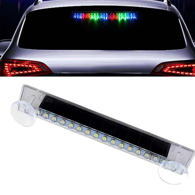 إضاءة سيارة ملونه تعمل بالطاقة الشمسية 233