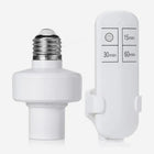 سوكة كهربائية للمبة الاضاءة مع ريموت تحكم WIRELESS LIGHT SOCKET