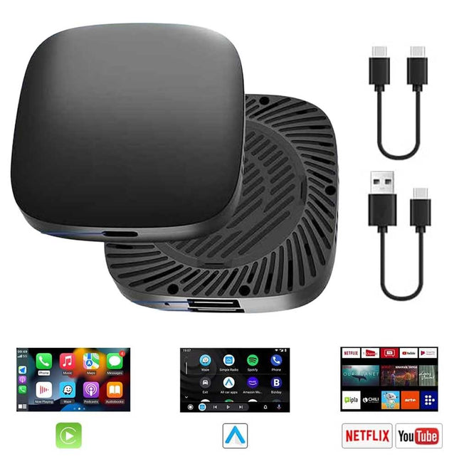 جهاز لاسلكي 32جيجا CarPlay & Android Auto Wireless A-133
