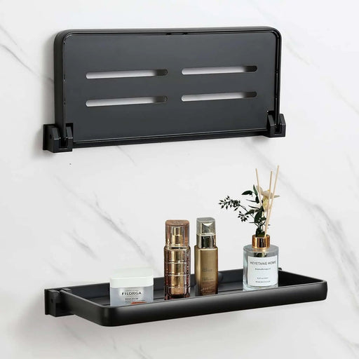 رف حمام قابل للطي Foldable Bathroom Shelf -  