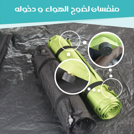 فرشة هوائية ذاتية النفخ  أدوات تخييم