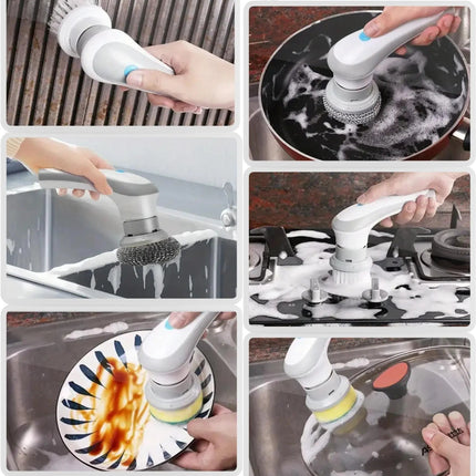 فرشاة دوارة كهربائية متعددة الوظائف 3 في 1 3 - in - 1 Multifunctional Electric Rotating Brush 2921
