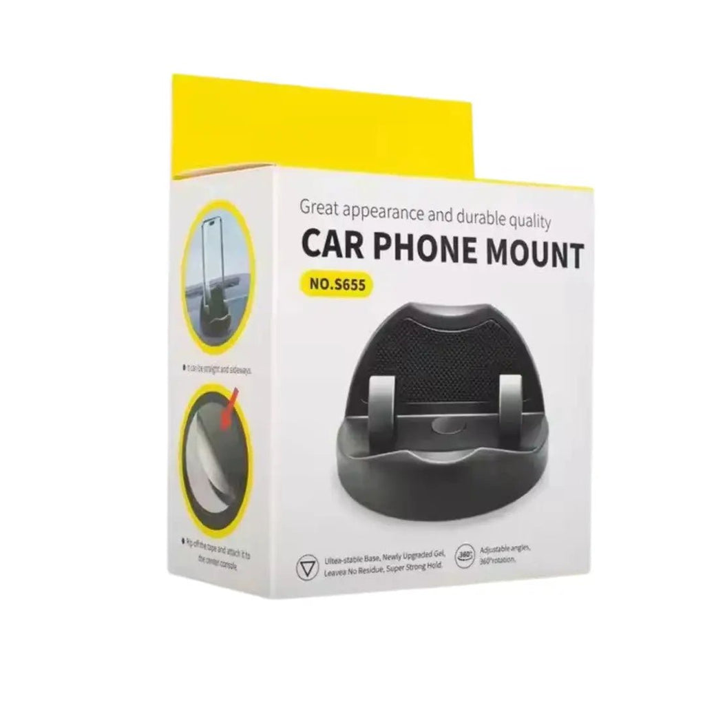 حامل هاتف يثبت على التابلو قابل للدوران قابل للتثبيت والإزالة بسهولة 3287