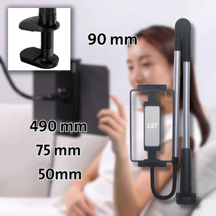 حامل موبايل وايباد بعامود ثابت 3085