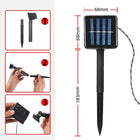 حبل إضاءات ليد يعمل على الطاقة الشمسية 2872