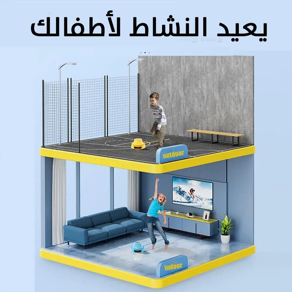 حبلة إلكترونية تعمل بالشحن multi - person intelligent electric rope skipping machine 2191