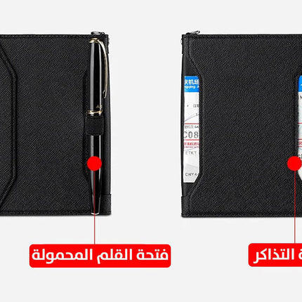 حقيبة بطاقات جواز السفر متعددة الوظائف Multi-functional Passport Card Holder  إكسسوارات أزياء