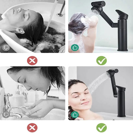 حنفية حمام و صنبور قابلة للدوران PULL - OUT FACUET Swiveling Facuet 217