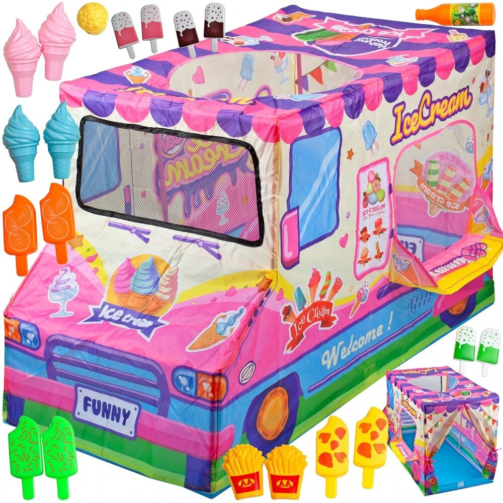 خيمة سيارة ايس كريم للاطفال ice cream truck