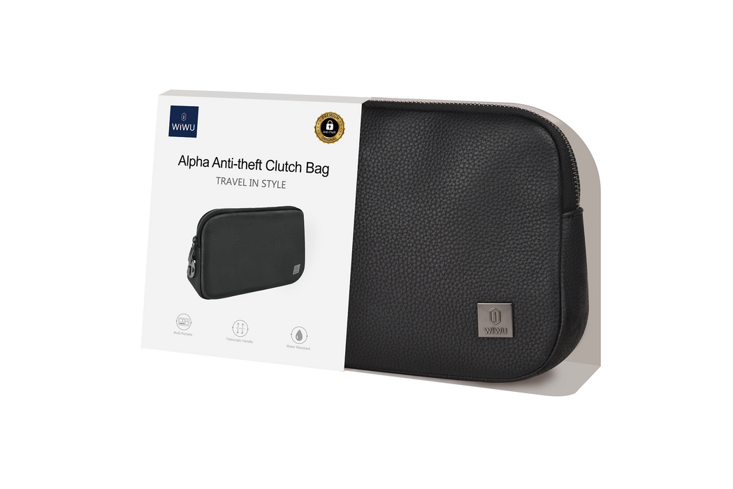 WiWU Alpha Anti-theft Clutch Bag  Bag