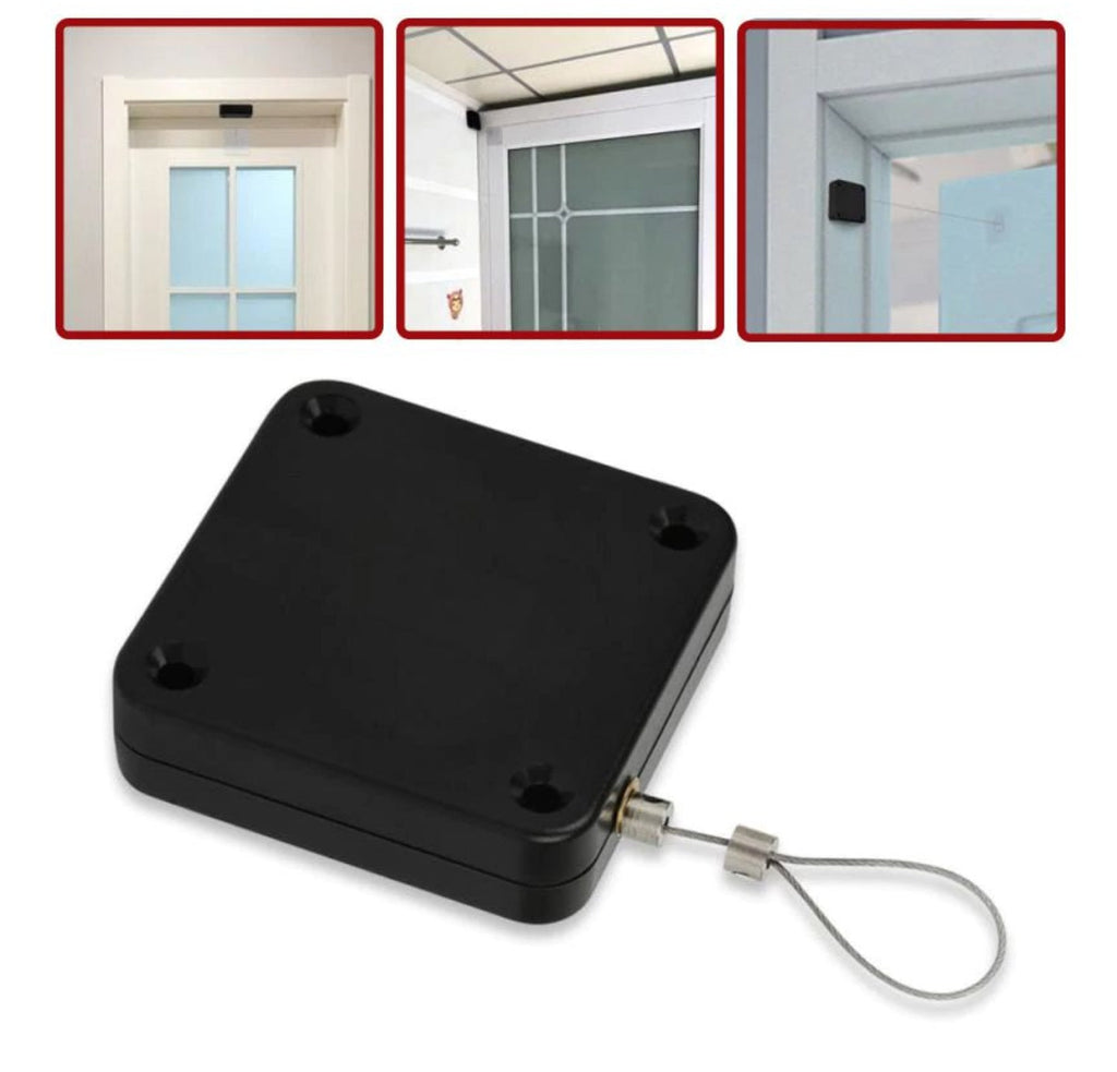 جهاز اغلاق الباب اوتوماتيكيا Automatic Door Closer Punch-Free Soft Closer  معدات أمان