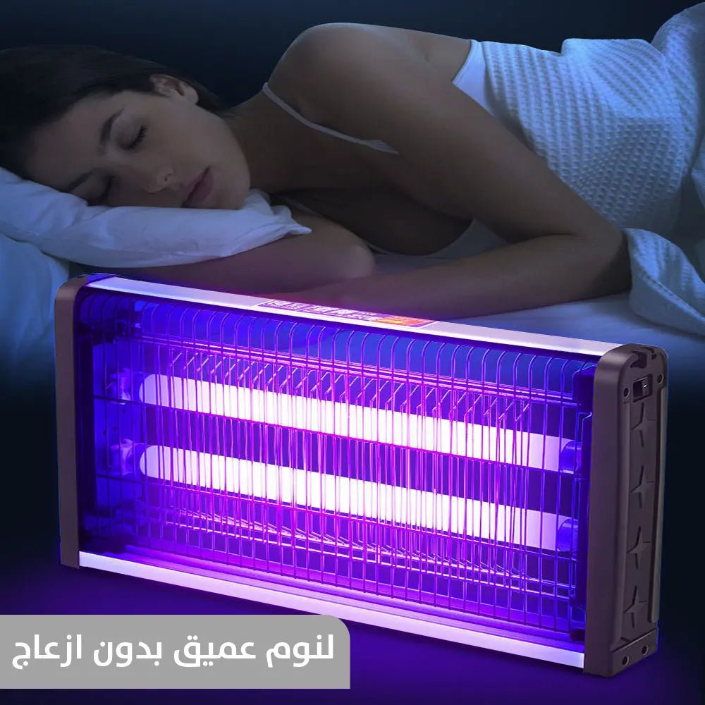 جهاز قاتل الناموس بأشعة uv قابلة للتعليق Electric Shock Zug Zapper 2686