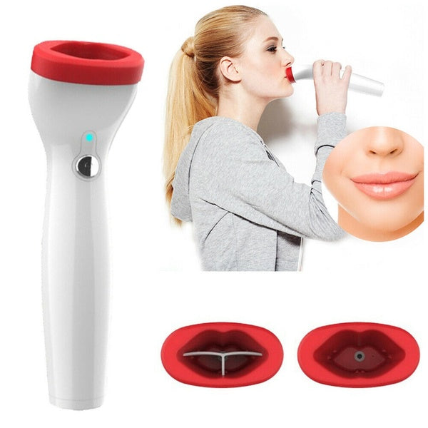 جهاز تكبير الشفاه يعمل علي الشحن  مستحضرات تجميل