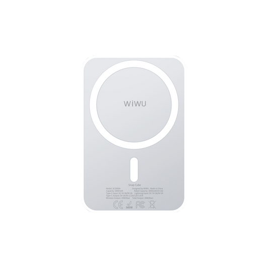 WiWU Portable Charger Magnetic Wireless Charging Power Bank 5000mAh  Powerbank