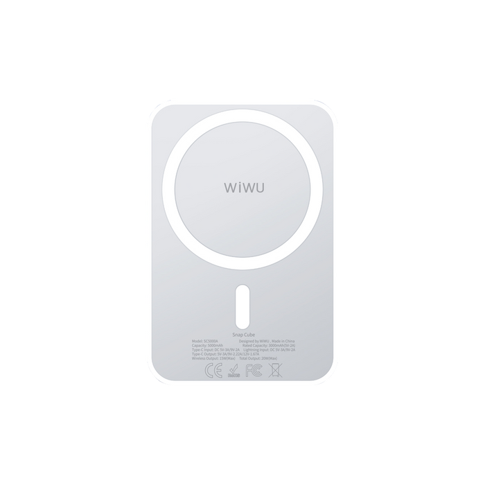 WiWU Portable Charger Magnetic Wireless Charging Power Bank 5000mAh  Powerbank