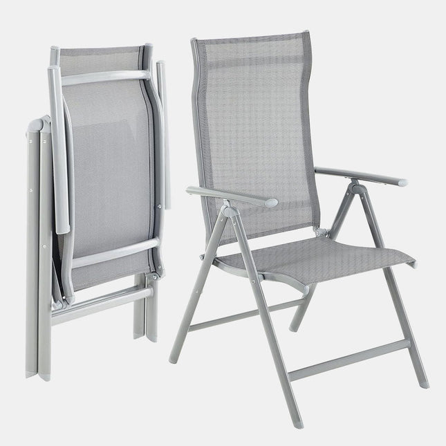 كرسي حدائق ألومنيوم قابل للطي والتعديل 3760