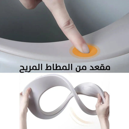 كرسي مرحاض بأشكال واحجام مختلفة لكبار السن والحوامل 2184