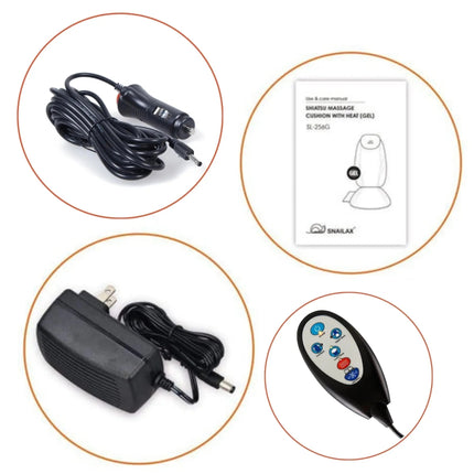 كرسي مساج للظهر بحرارة مع ريموت تحكم KMD980 medical dream 3082