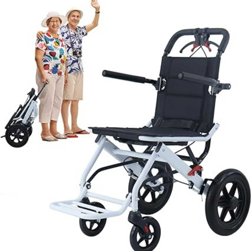كرسي متحرك قابل للطي محمول خفيف الوزن Lightweight portable folding wheelchair 3134