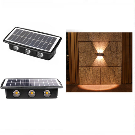 كشاف إضاءة جدارية سداسي (صحراوي) يعمل بالطاقة الشمسية Solar Decorative Wall Lamp BD-6  إضاءة منزلية