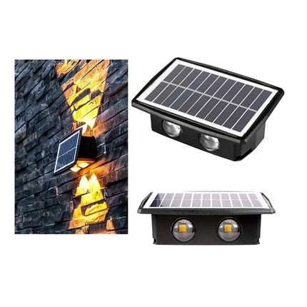 كشاف إضاءة جدارية (صحراوي) رباعي /سداسي / ثماني يعمل بالطاقة الشمسية Solar Decorative Wall Lamp BD - 4 / BD - 6 / BD - 8 2774