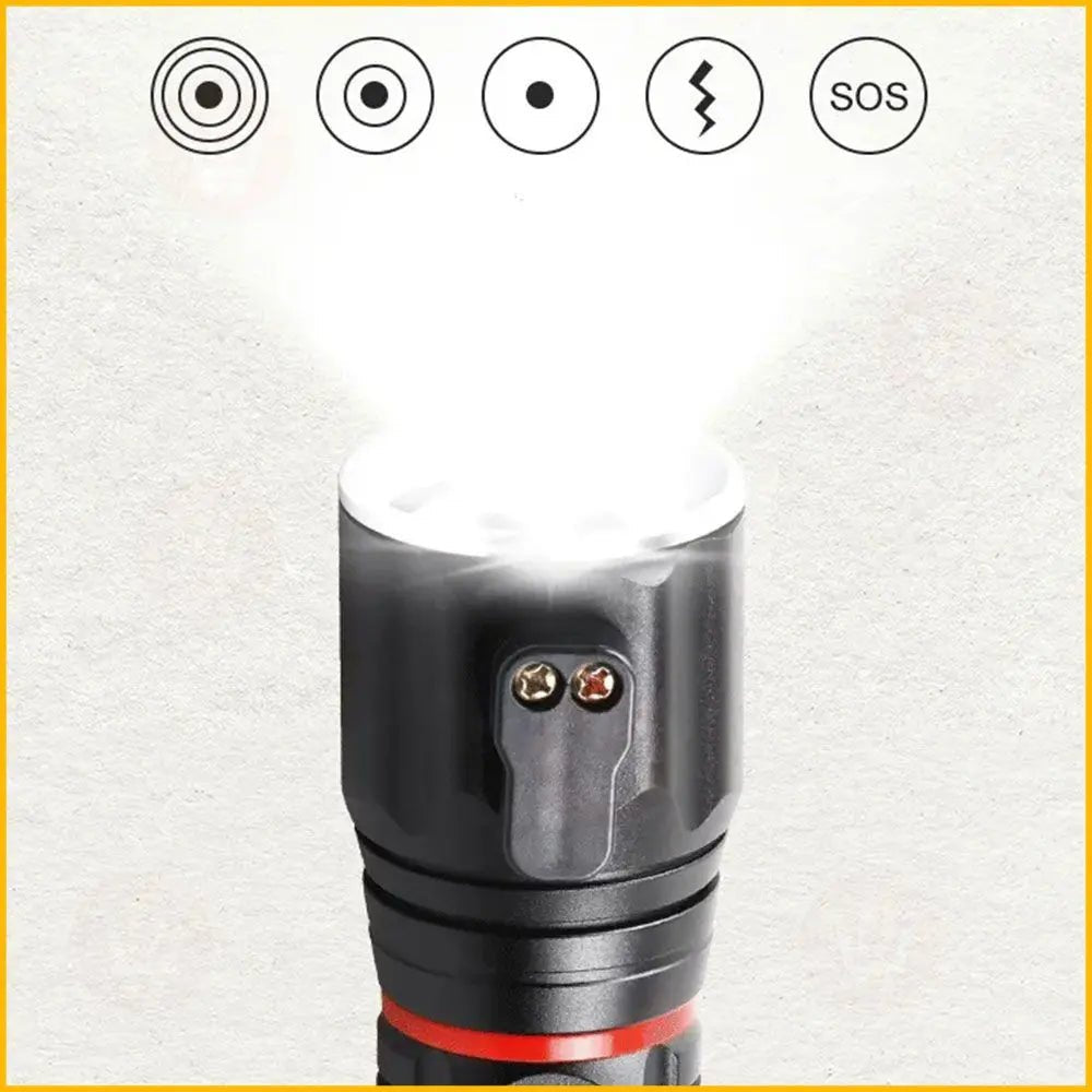 كشاف لوكس طوارئ متعدد الإستخدام Multifunctional Emergency Flashlight 2150