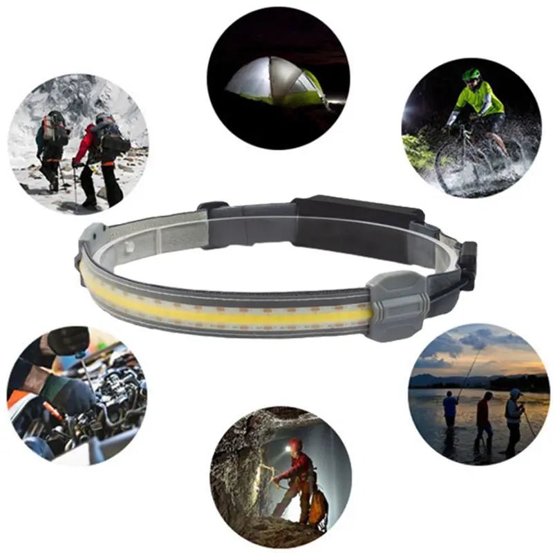 كشاف يوضع على الرأس خارجي يعمل بالشحن A torch placed on the head externally works with charging 2128