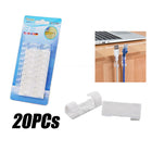 قطع تثبيت اسلاك الاجهزة الكهربائية 20 قطعة  إكسسوارات تقنية