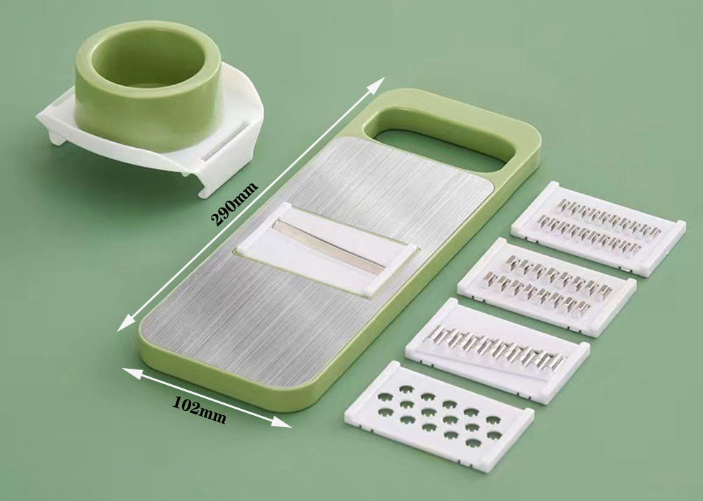 قطاعة ومبشرة ستانلس مع قطعة أمان Stainless Steel Slicer And Grater  أدوات مطبخ