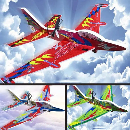 لعبة الطائرة الهوائية تعمل بالشحن F - 16 Airplane toy powered by charging 1673