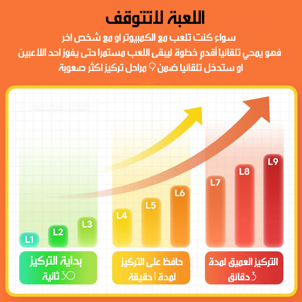 لعبة xo الالكترونية المتطورة باللمس  مستلزمات أطفال