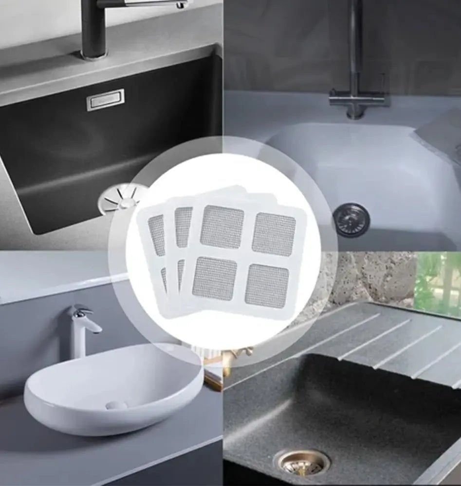 لاصقات شبكية للمصرف لالتقاط الشعر Hair Catcher Net Stickers 3500