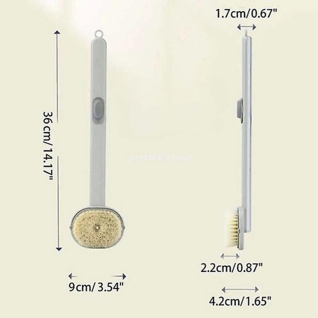 ليفة إستحمام بمقبض طويل Long Handle Shower luffa 3125