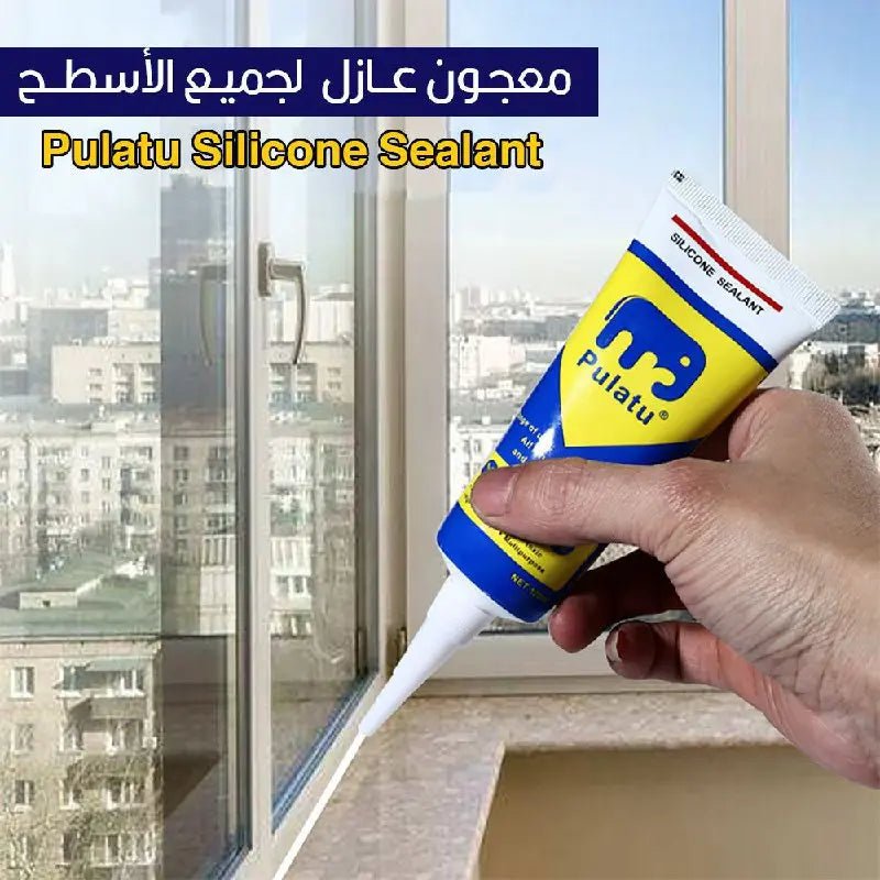 معجون عازل لجميع الأسطح 220 مل Pulatu Silicone Sealant 1678