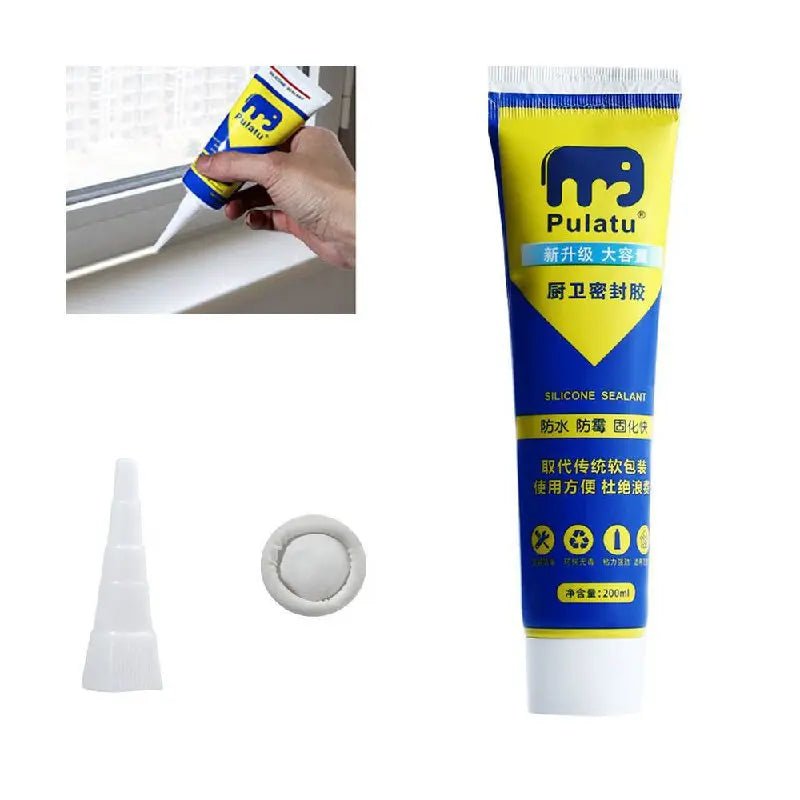 معجون عازل لجميع الأسطح 220 مل Pulatu Silicone Sealant 1678