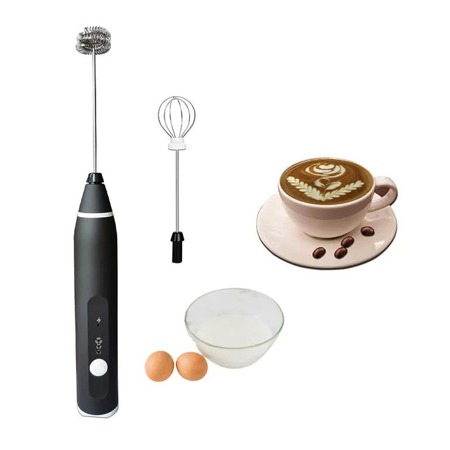 ماكينة صنع الرغوة وخفق البيض USB Speed Adjustable Milk Frother 2347