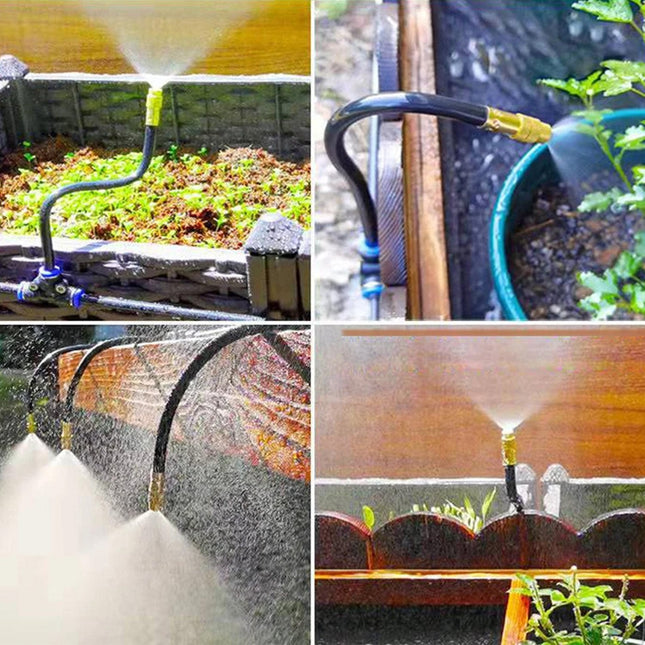 مجموعة الري بالتنقيط لسقي النباتات Drip Irrigation Kit For Watering Plants  أدوات حديقة