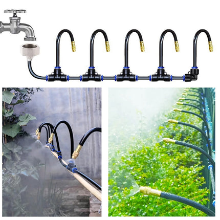 مجموعة الري بالتنقيط لسقي النباتات Drip Irrigation Kit For Watering Plants  أدوات حديقة