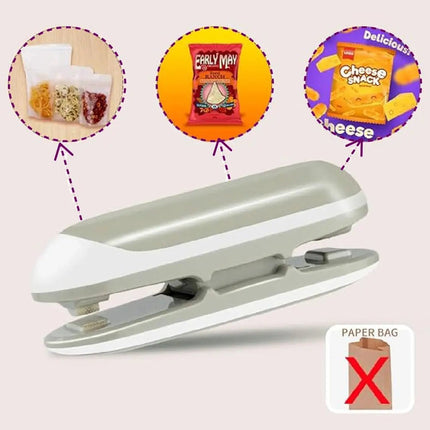 مكبس حراري لاغلاق الأكياس مع قاطع للزوائد ( مع علاقة) Bag sealer and cutter 3051