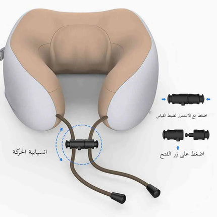 مخدة الرقبة u - shaped massage pillow 342