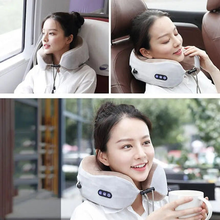 مخدة الرقبة u - shaped massage pillow 342