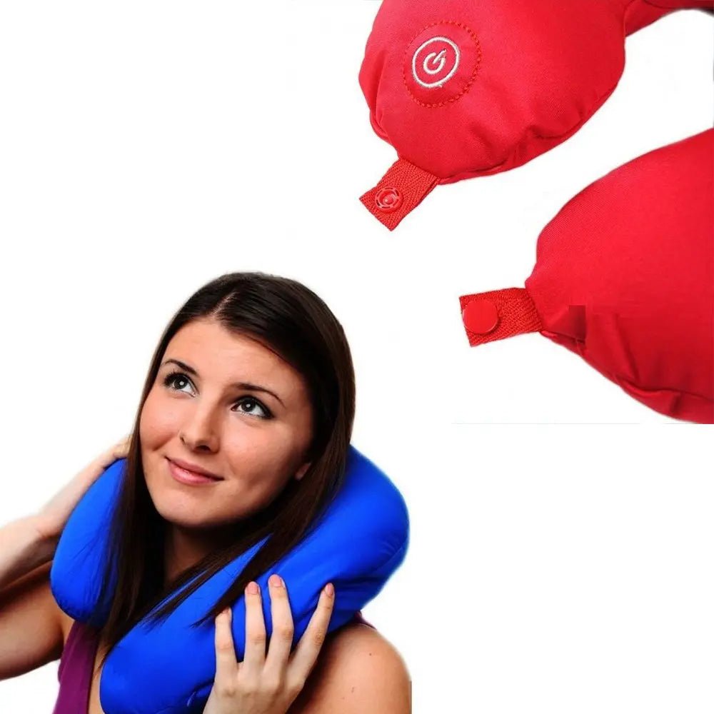 مخدة مساج للرقبة تعمل بالبطاريات Neck Massage Cushion 2740